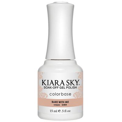 Kiara Sky Gelcolor - Bare With Me 0.5 oz - #G403 - Premier Nail Supply 