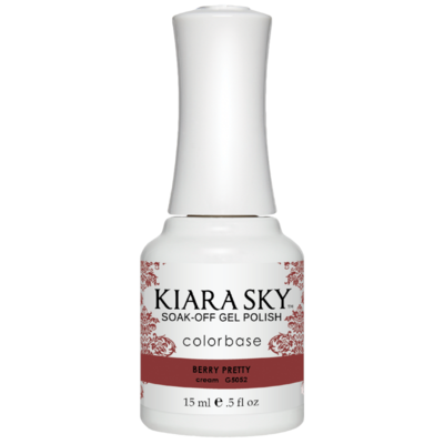 Kiara Sky All in one Gelcolor - Berry Pretty 0.5oz - #G5052 -Premier Nail Supply
