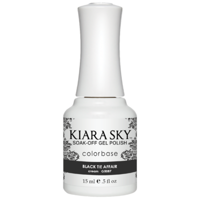 Kiara Sky All in one Gelcolor - Black Tie Affair 0.5oz - #G5087 -Premier Nail Supply