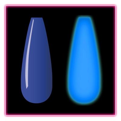Kiara Sky Dip Glow Powder -Blue Me Away - #DG118 - Premier Nail Supply 