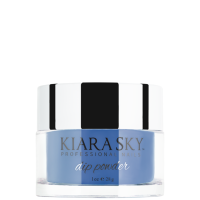 Kiara Sky Dip Glow Powder -Blue Me Away - #DG118 - Premier Nail Supply 