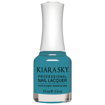 Kiara Sky All in one Nail Lacquer - Blue Moon  0.5 oz - #N5082 -Premier Nail Supply
