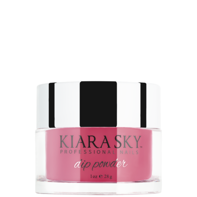 Kiara Sky Dip Glow Powder - Bright Fuchsia - #DG131 - Premier Nail Supply 