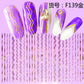 Wavy Line Gold Art Strip F139 - Premier Nail Supply 