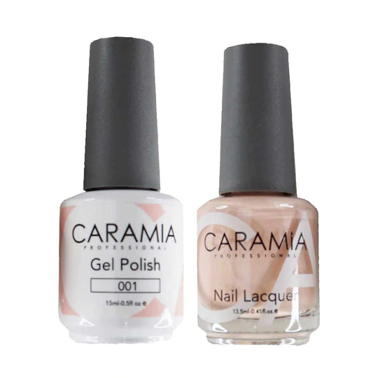 Caramia Gel Polish & Nail Lacquer - #01 - Premier Nail Supply 