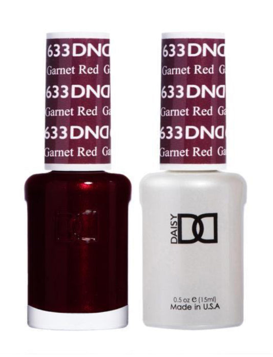 DND  Gelcolor - Garnet Red 0.5 oz - #DD633 - Premier Nail Supply 