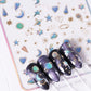 Colorful Luxury 3D jewels Design -DP424 - Premier Nail Supply 