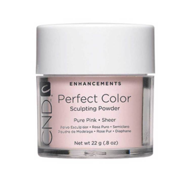 CND Acrylic Powder - Perfect Color Pure Pink Sheer - Premier Nail Supply 
