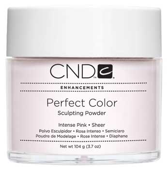 CND Acrylic Powder - Perfect color Intense Pink Sheer 3.7 oz - Premier Nail Supply 