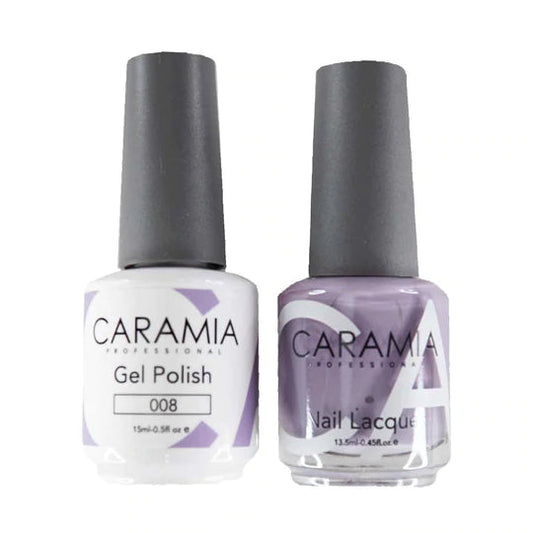 Caramia Gel Polish & Nail Lacquer - #08 - Premier Nail Supply 