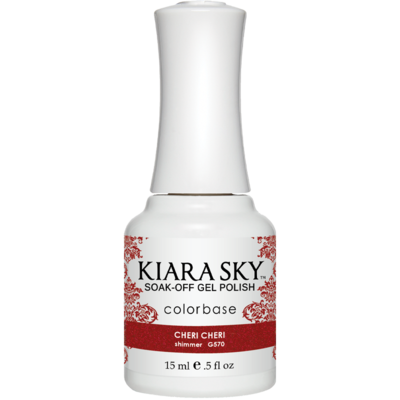 Kiara Sky  Gelcolor - Cheri Cheri 0.5oz  - #G570 - Premier Nail Supply 
