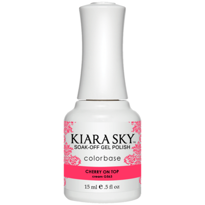 Kiara Sky Gelcolor - Cherry On Top 0.5 oz - #G563 - Premier Nail Supply 