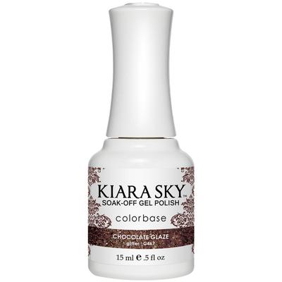 Kiara Sky Gelcolor - Chocolate Glaze 0.5 oz - #G467 - Premier Nail Supply 