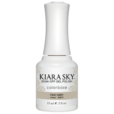 Kiara Sky All in one Gelcolor - Cray Grey 0.5oz - #G5019 -Premier Nail Supply