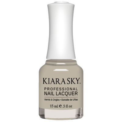 Kiara Sky All in one Nail Lacquer - Cray Grey  0.5 oz - #N5019 -Premier Nail Supply