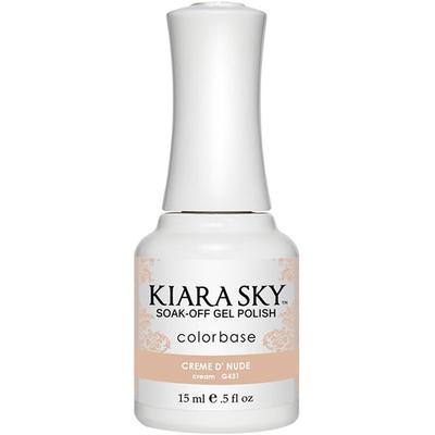 Kiara Sky Gelcolor - Creme D' Nude 0.5 oz - #G431 - Premier Nail Supply 