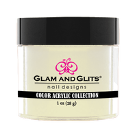 Glam & Glits Color Acrylic (Cream) Angel 1 oz - CAC306 - Premier Nail Supply 