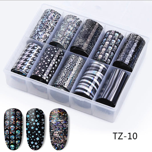 Black Paten Foil TZ-10 - Premier Nail Supply 