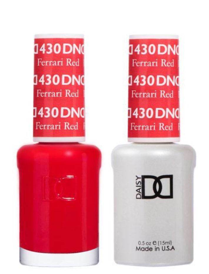 DND  Gelcolor - Ferrari Red 0.5 oz - #DD430 - Premier Nail Supply 