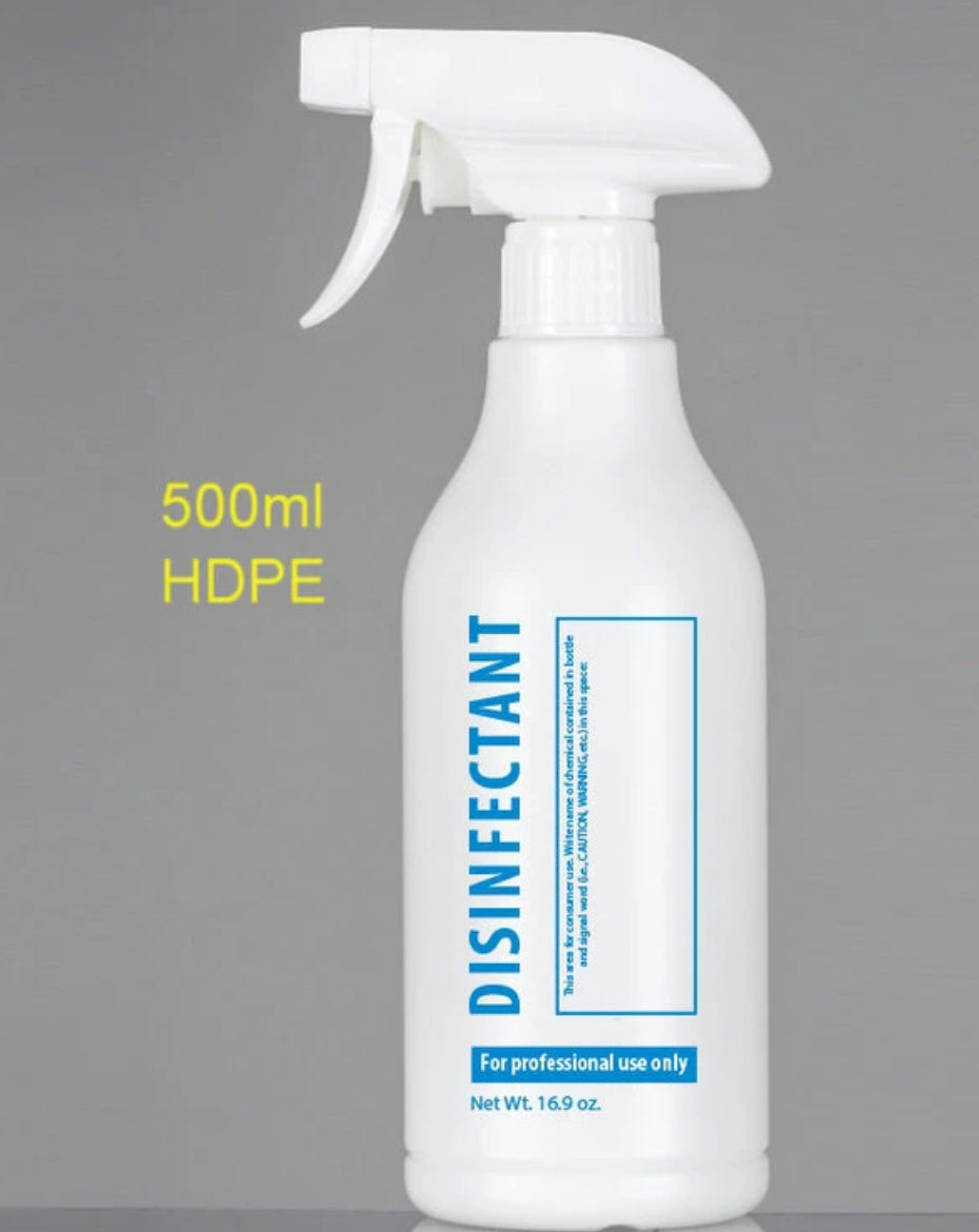 Empty Disinfectant Bottle 16.9 oz - Premier Nail Supply 