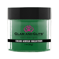 Glam & Glits Color Acrylic (Cream) Jade 1 oz - CAC328 - Premier Nail Supply 