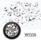 Mix Hearts Rhinestone Crystal Clear WY156 - Premier Nail Supply 