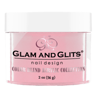 Glam & Glits Acrylic Powder Color Blend Rose 2 oz - #Bl3020 - Premier Nail Supply 