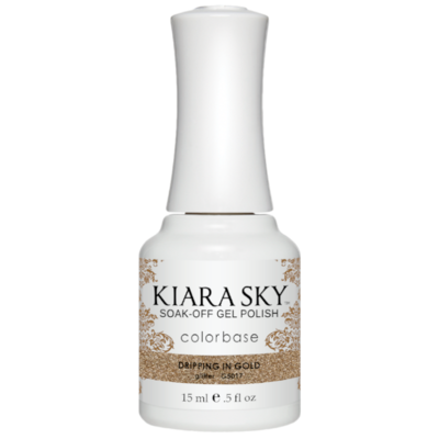 Kiara Sky All in one Gelcolor - Dripping In Gold 0.5oz - #G5017 -Premier Nail Supply