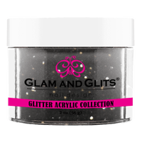 Glam & Glits - Glitter Acrylic Powder - Black 2oz - GAC35 - Premier Nail Supply 