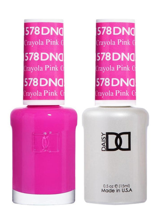DND  Gelcolor - Crayola Pink 0.5 oz - #DD578 - Premier Nail Supply 