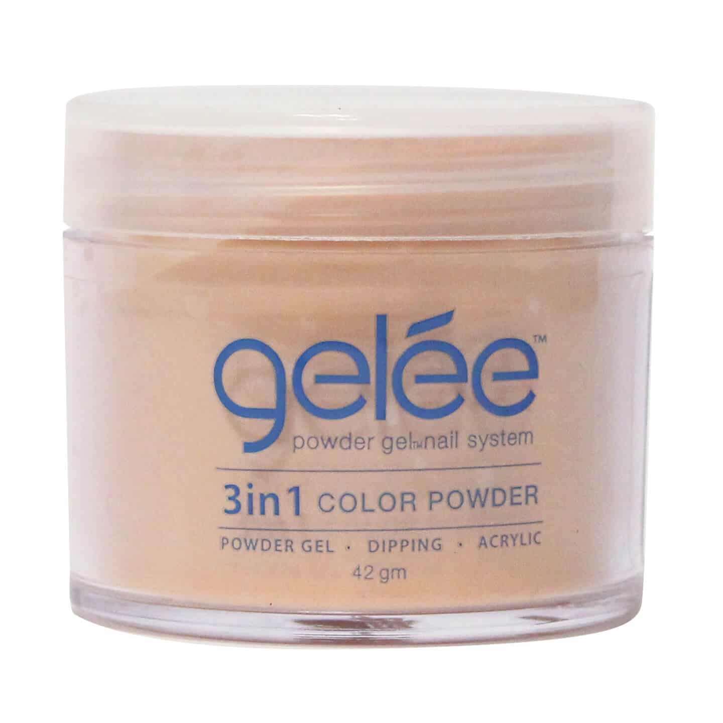 Gelee 3 in 1 Powder - Cantaloupe 1.48 oz - #GCP16 - Premier Nail Supply 