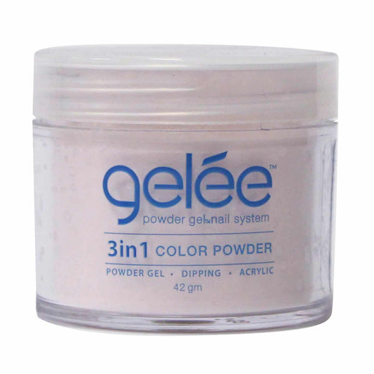 Gelee 3 in 1 Powder - Barely Pink 1.48 oz - #GCP01 - Premier Nail Supply 