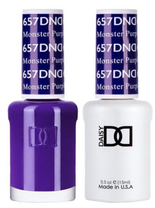 DND  Gelcolor - Monster Purple 0.5 oz - #DD657 - Premier Nail Supply 