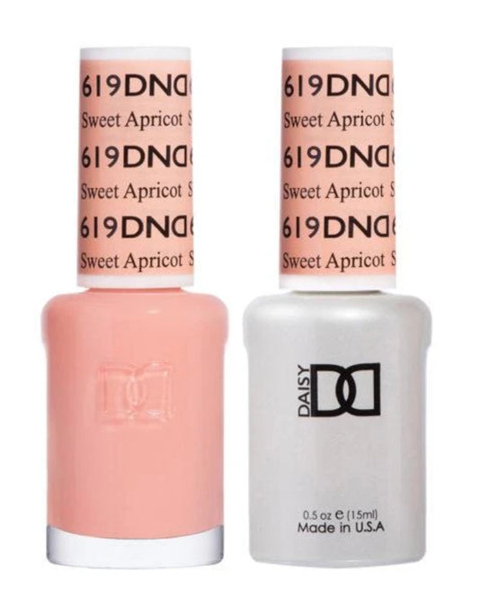 DND  Gelcolor - Sweet Apricot 0.5 oz - #DD619 - Premier Nail Supply 