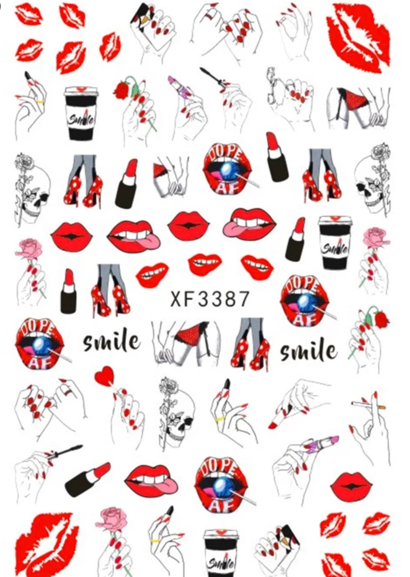 Smile Smile Be Sexy XF3387 - Premier Nail Supply 