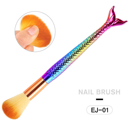 Mermaid Brush Dust - #SGNA260 - Premier Nail Supply 