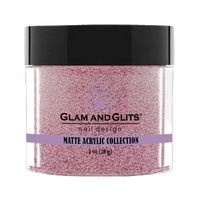 Glam & Glits Matte Acrylic Powder Purple Yam 1oz - MAT642 - Premier Nail Supply 