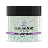 Glam & Glits Matte Acrylic Powder Key Lime Pie 1oz - MAT623 - Premier Nail Supply 
