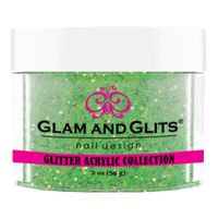 Glam & Glits - Glitter Acrylic Powder - Emerald Green- GAC09 - Premier Nail Supply 