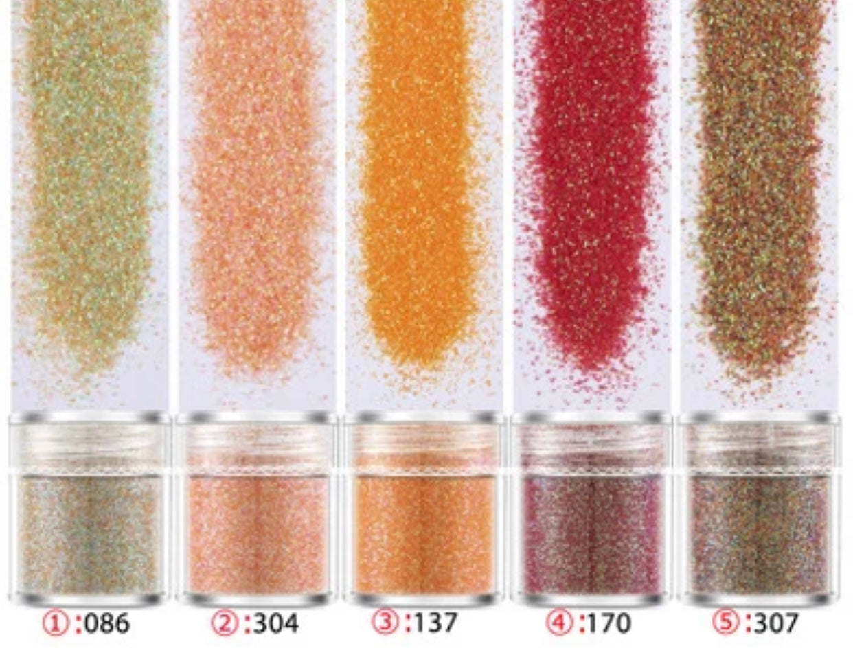 New Glitter Nail Decoration 5pcs Per Set -086 - Premier Nail Supply 