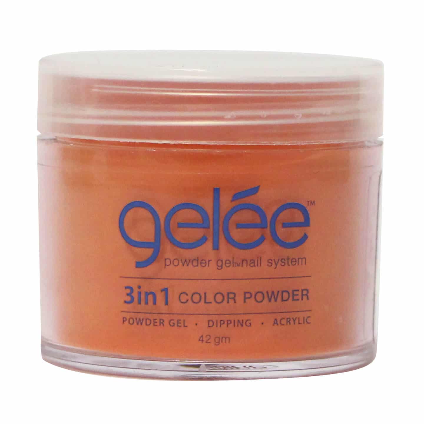 Gelee 3 in 1 Powder - Mandarin 1.48 oz - #GCP35 - Premier Nail Supply 