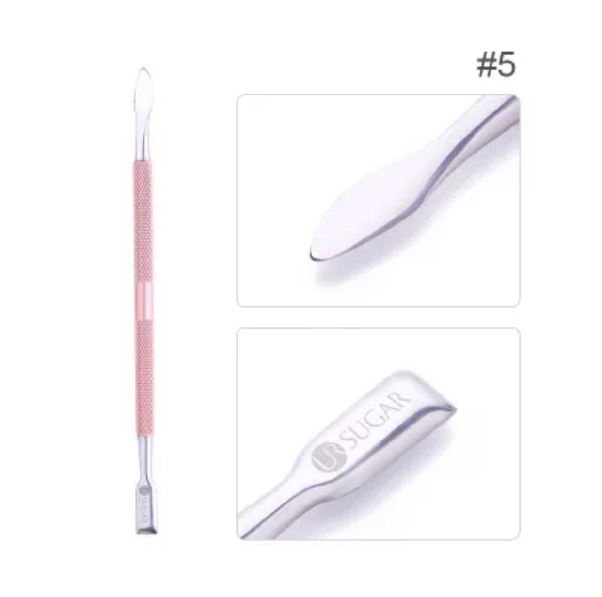 Sugar Cuticle Pusher 2Way #5 - Premier Nail Supply 