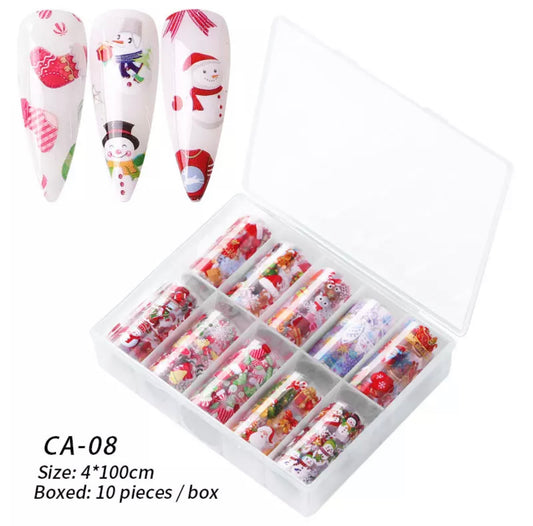 Christmas Design CA-08 - Premier Nail Supply 