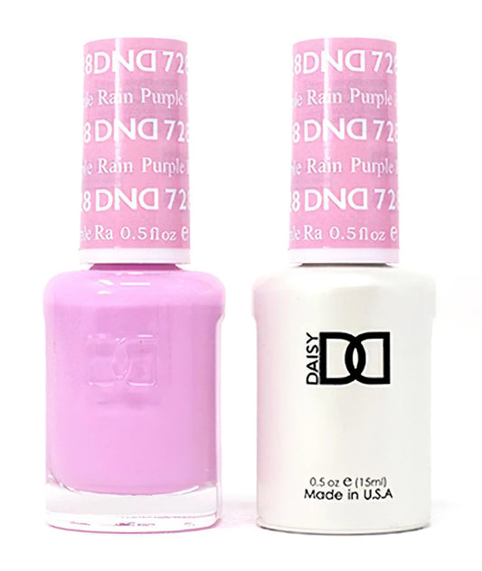 DND  Gelcolor - Purple Rain 0.5 oz - #DD728 - Premier Nail Supply 
