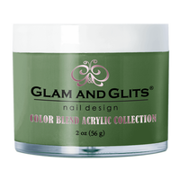 Glam & Glits Acrylic Powder Color Blend (Cream)  Olive You! 2 oz - BL3070 - Premier Nail Supply 