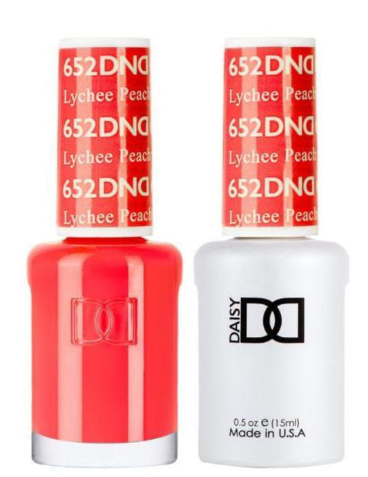 DND  Gelcolor - Lychee Peachy 0.5 oz - #DD652 - Premier Nail Supply 