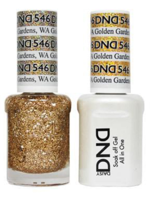 DND  Gelcolor - Golden Gardens, Wa 0.5 oz - #DD546 - Premier Nail Supply 