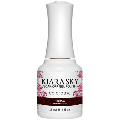 Kiara Sky Gelcolor - Fireball 0.5 oz - #G426 - Premier Nail Supply 