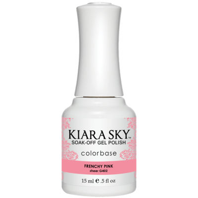 Kiara Sky Gelcolor - Frenchy Pink 0.5 oz - #G402 - Premier Nail Supply 