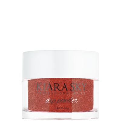 Kiara Sky - Dip Powder - Frosted Pomegranat 1 oz - #D457 - Premier Nail Supply 